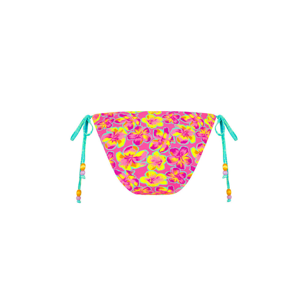 Full Coverage Tie Bikini Bottom - Sun Pop