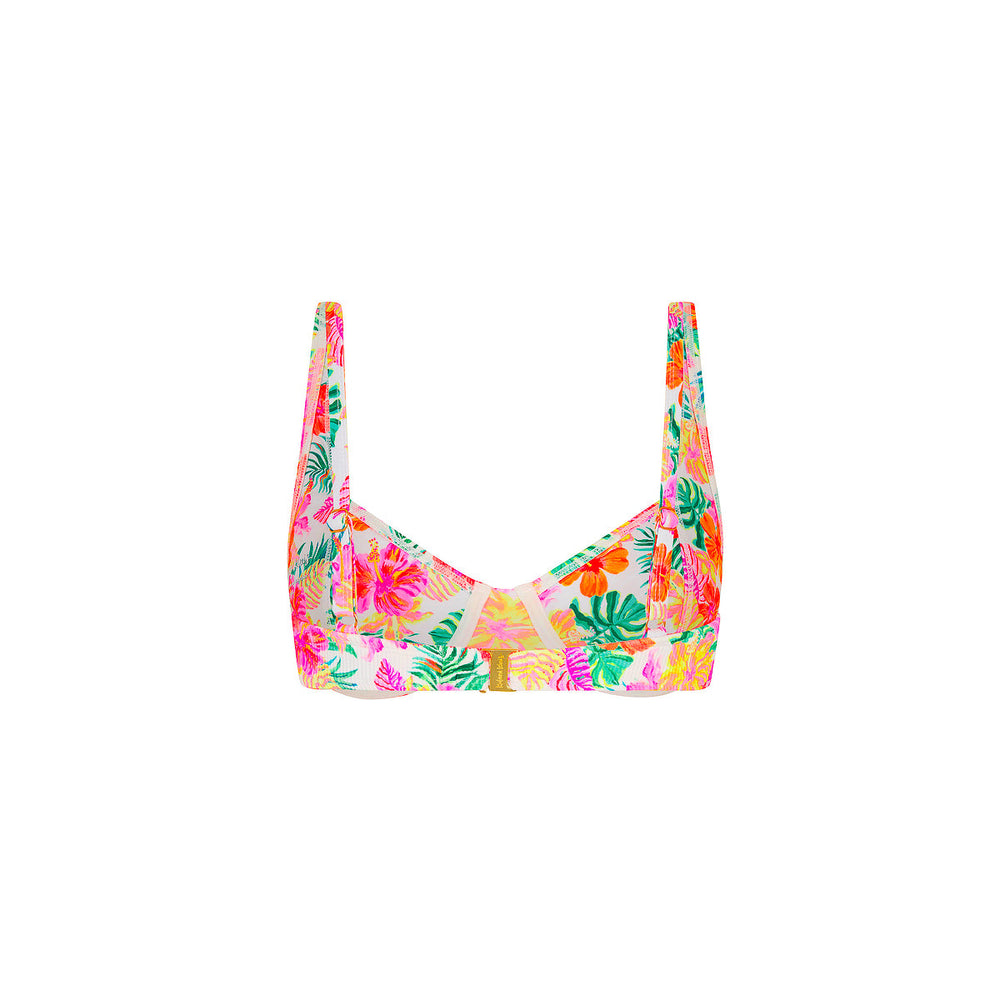 Underwire Bralette Bikini Top - Island Escape