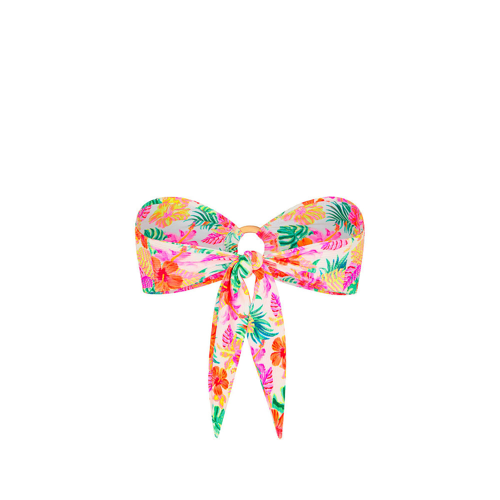 Strapless Bandeau Bikini Top - Island Escape