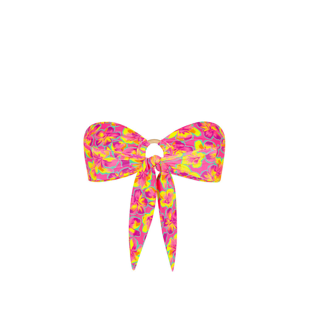 Strapless Bandeau Bikini Top - Sun Pop