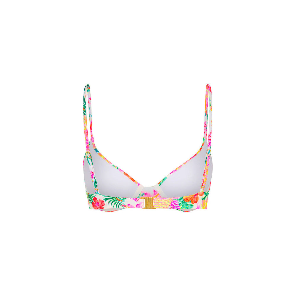 Slim Underwire Bra Bikini Top - Island Escape