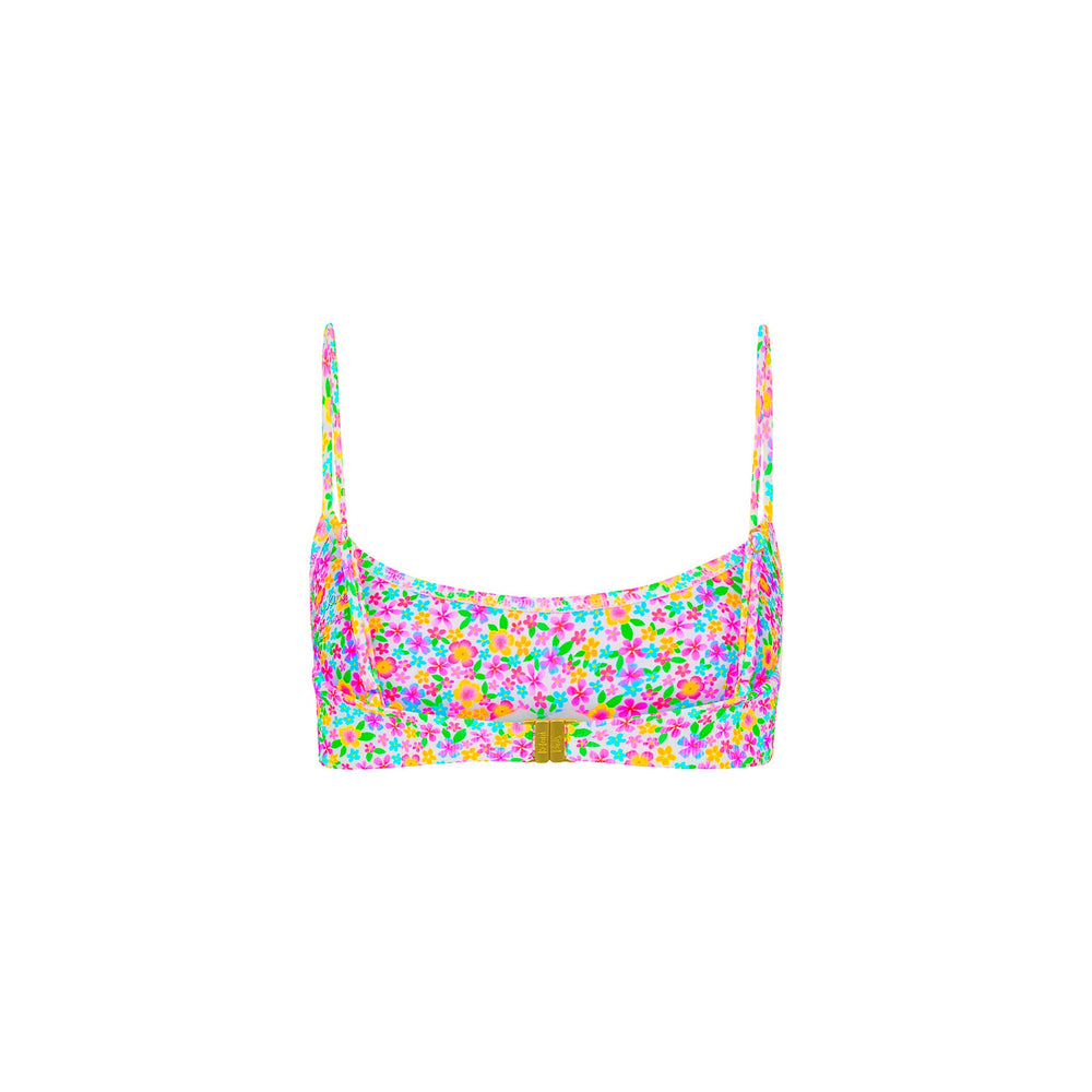 Invisible Underwire Crop Bikini Top - Field Trip