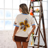 Boyfriend Bind Tee - Frangipani Fizz