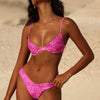 Cheeky V Bikini Bottom - Bubble Berry