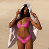 Cheeky V Bikini Bottom - Bubble Berry