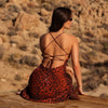 Chiffon Maxi Dress - Leopard Lasso