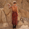 Chiffon Maxi Dress - Leopard Lasso