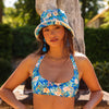 Slim Crop Halter Bikini Top - Tropez Tides