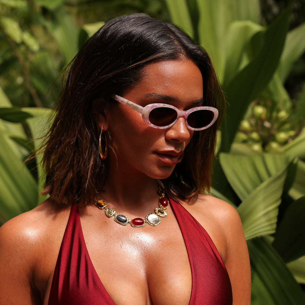 Daydreamer Sunglasses - Pearl Blush