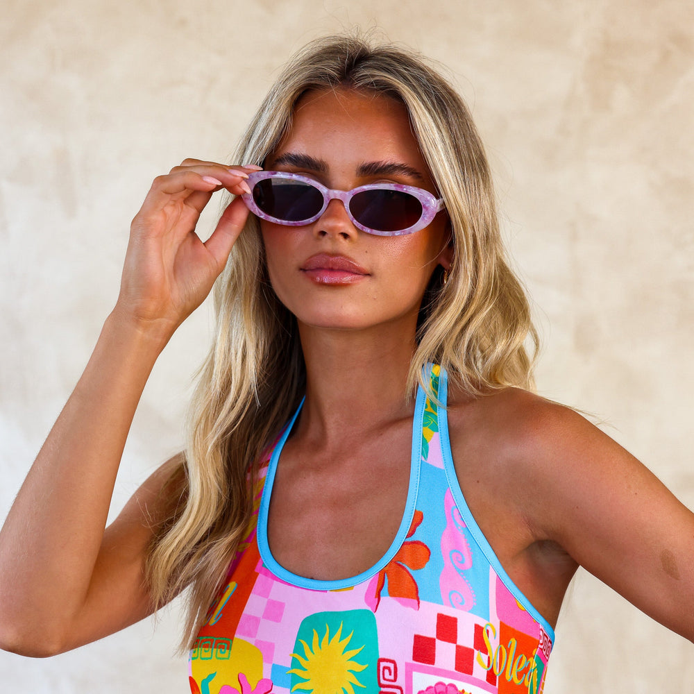 Daydreamer Sunglasses - Pearl Blush