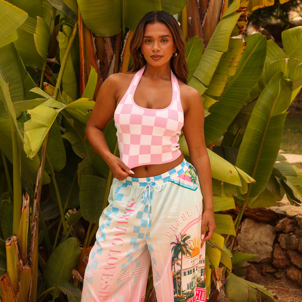 Drawstring Resort Pants - Serving Sunsets