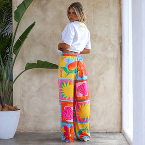 Drawstring Resort Pants - Sunkissed Coast