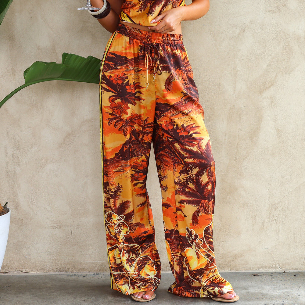 Drawstring Resort Pants - Vintage Vacay
