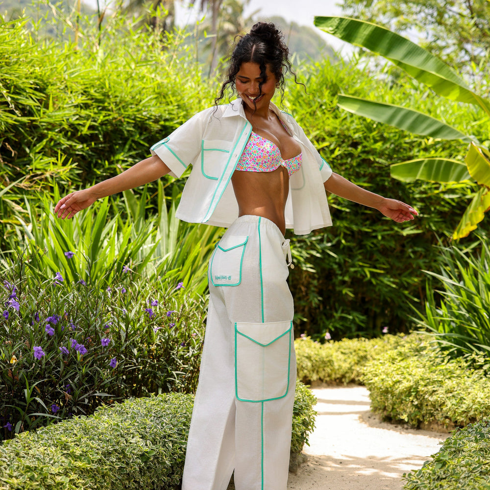 Essential Cargo Pants - Crystal Tides