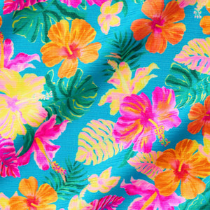 Lettuce Edge Full Coverage Bikini Bottom - Paradise Pop