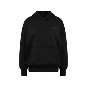 Embroidered Hoodie - Twilight Black