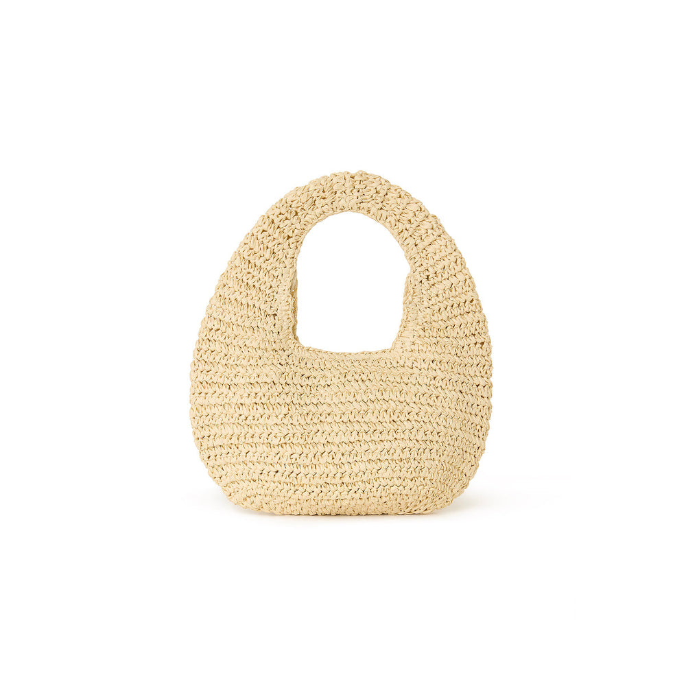 Straw Mini Bag - Palm Breeze