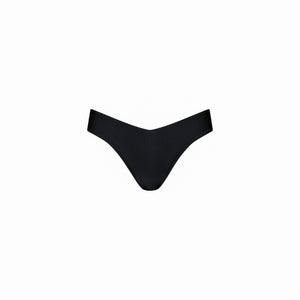 Cheeky V Bikini Bottom - Twilight Black