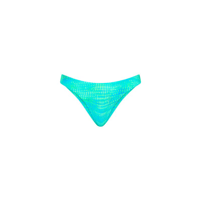 Minimal Full Coverage Bikini Bottom - Summer Seas