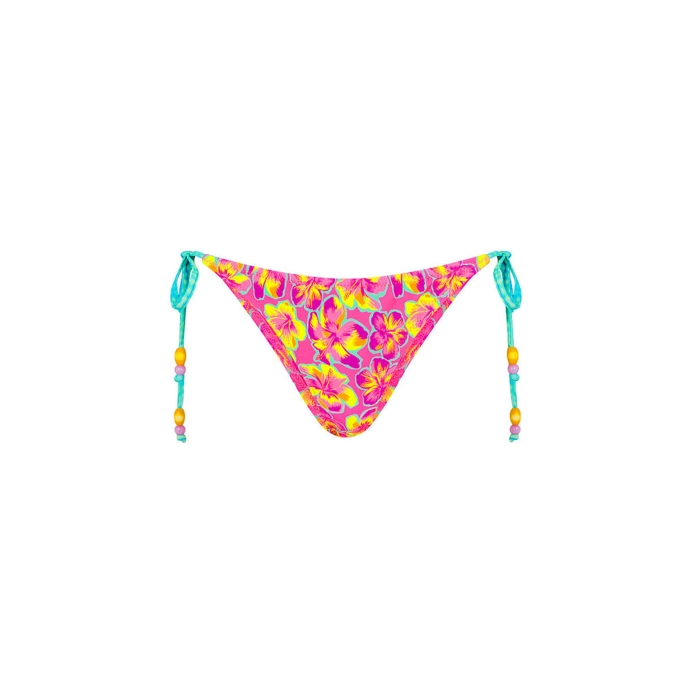 Full Coverage Tie Bikini Bottom - Sun Pop