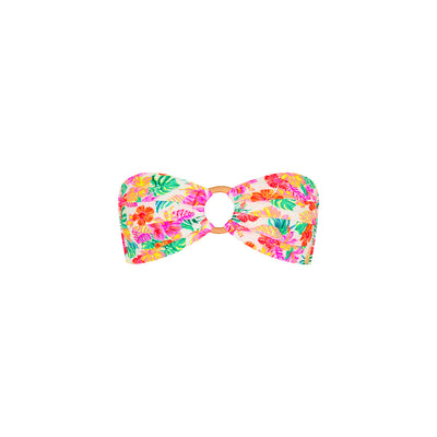 Strapless Bandeau Bikini Top - Island Escape