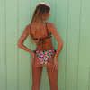 Full Coverage Tie Bikini Bottom - Midnight Glow