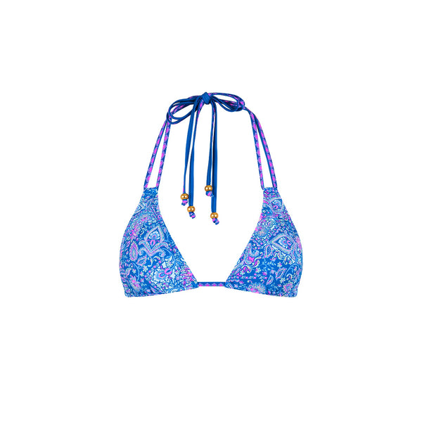 Halter Bralette Bikini Top - Lilac Moon