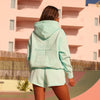 Embroidered Hoodie - Jelly Mint