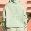 Embroidered Hoodie - Jelly Mint