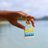 Keychain - Sunrise Blue