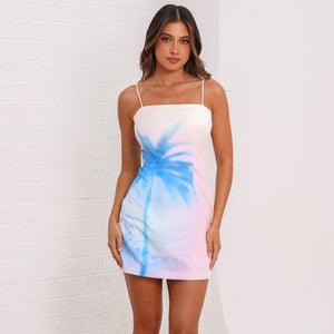 Everyday Mini Dress - Salt Breeze