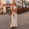 Lace Tie Side Maxi Skirt - Sweet Nothings