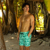 Men's Swim Trunks - Emerald Tides