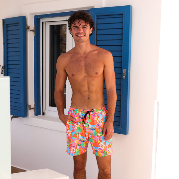 Men's Swim Trunks - Havana Haven