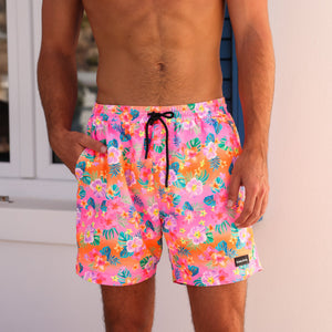 Men's Swim Trunks - Summer Glow