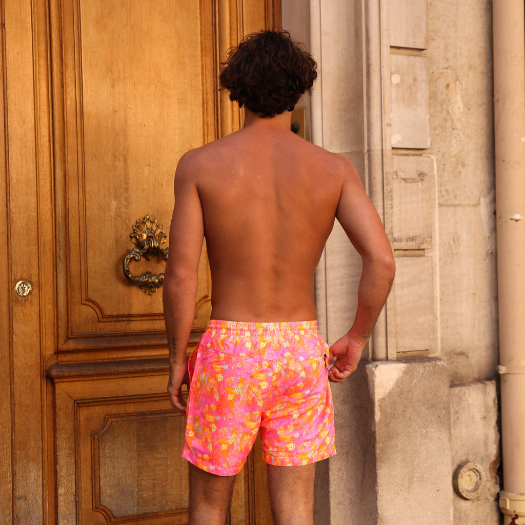 Men's Swim Trunks - Sunrise Kiss