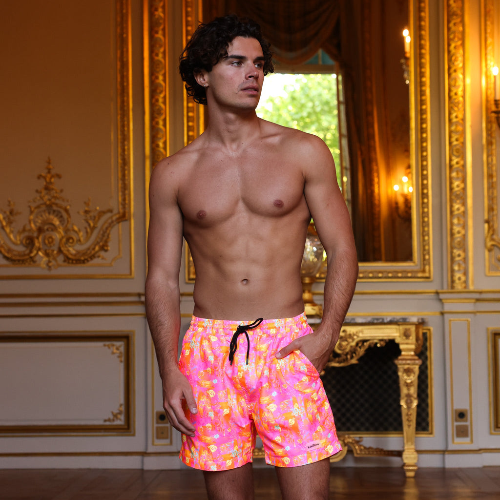 Men's Swim Trunks - Sunrise Kiss