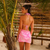 Mini Mesh Sarong - Island Blush