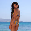 Minimal Full Coverage Bikini Bottom - Frangipani Fizz