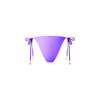 Ring Cheeky Tie Bikini Bottom - Amethyst