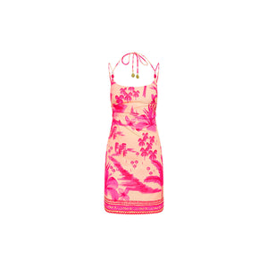 Beaded String Mini Dress - Sippin Pretty
