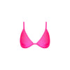 Underwire Triangle D+ Cup Bikini Top - Posh Pink