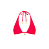 Classic Tie Halter Bikini Top - Cherry Crush