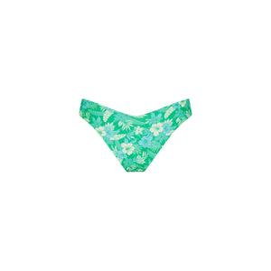 Cheeky V Bikini Bottom - Barefoot Breeze
