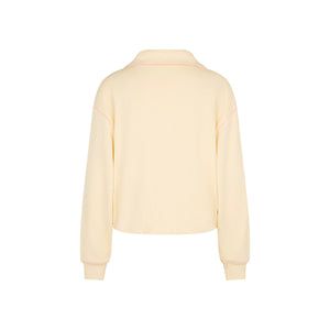 Quarter Zip Jumper - Buttercream