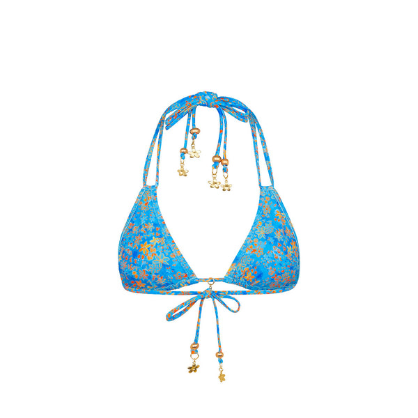 Halter Bralette Bikini Top - Cream Soda