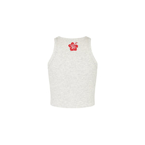 Cleo Tank Top - Silver Haze
