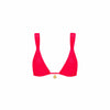 Slide Bralette Bikini Top - Neon Rose