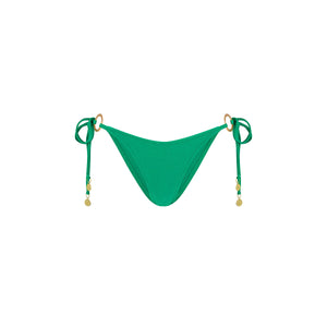 Ring Cheeky Tie Bikini Bottom - Island Lush