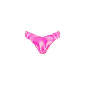 Cheeky V Bikini Bottom - Pink Diva